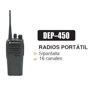 Radio de 2 vías DEP450